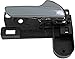 Dorman 96473 Interior Door Handle Compatible with Select Dodge Models, Black; Chrome