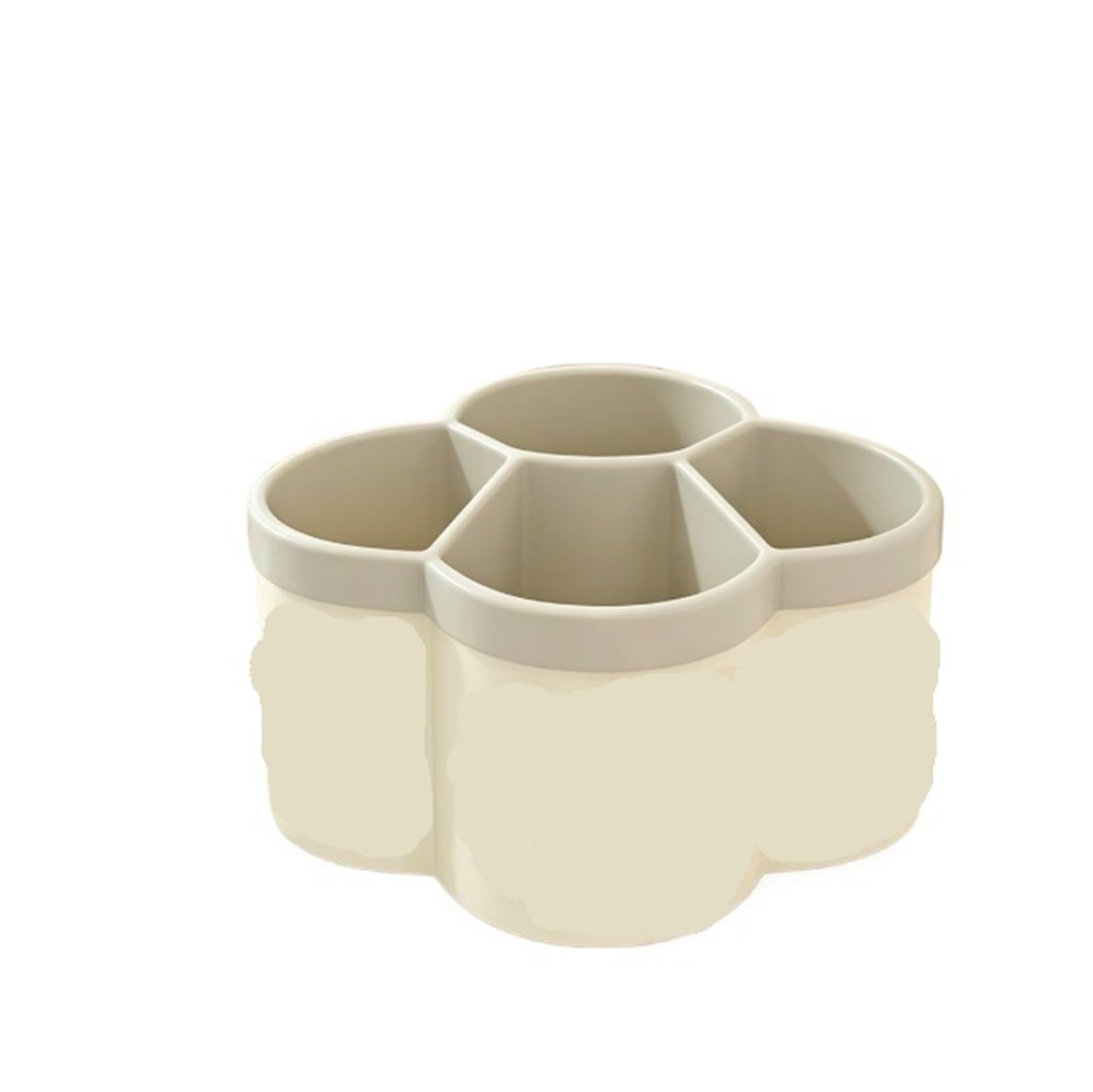 Rangement pinceaux et stylos avec ce porte-stylo rotatif blanc grande capacité bureau