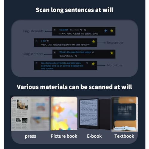 Rosvola ROSVOLAN8C2T0WGQX Smart Translation Pen,13 Languages Electronics Translation Pen thumb #8