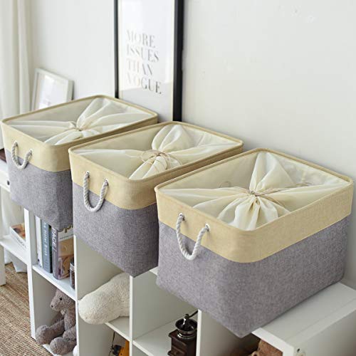 image for TheWarmHome Storage Bins Baskets for Organizing - Extra Jumbo 3 Pack 2