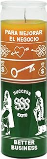 Better Business Gold/Green Candle - Silkscreen 2 Color 7 Day
