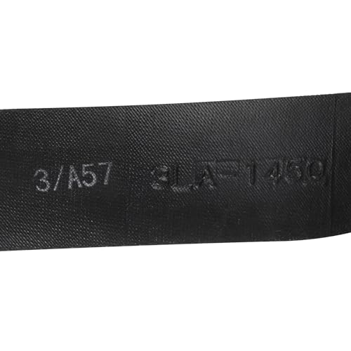 Image of uxcell 3 /A57 or 3 /4L590 Banded V-Belt Classic Wrapped Rubber, 3 Banded /3 Ribs, A Profile, 57 inch(1450mm) Inside Circumference