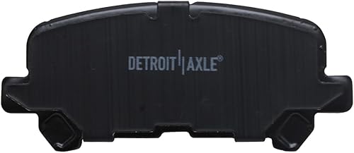 Miniatura 103 de Detroit Axle - Pastillas de Freno Delantero para Ford Fusion Lincoln MKZ Zephyr Mercury Milan Mazda 6, Pastillas de Freno Cerámica Reemplazo