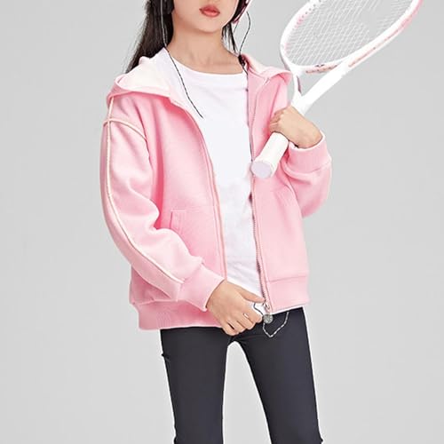 Beessbest Girls Kawaii Zip Up Hoodie Cute Hooded Jacket Waffle Loose Japanese Harajuku Sweet Outerwear Hoodies with Pockets4