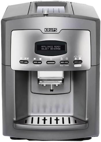 Amazon.com: Krups xp9000 súper-automática Espresso machine y centro de  café, Carbón vegetal : Hogar y Cocina