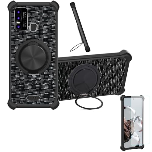 �Ή� Krip K58b 4g �P�[�X Phone Case [1�� 9H+�d�x���� �K���X�t�B����][360°��]���X�^���h�A�}�O�l�b�g��]CX-11-HEI