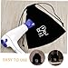 KAILIKETIY 2pcs Drawstring for Hair Dryer Styling Tools Versatile Storage Organizer for Jewelry Sundries and Toys Luxurious Lint Material Strong Secure Closure