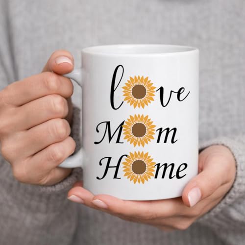 Image of TIED RIBBONS Gift for Mom, Birthday Gift for Mom, Birthday Gift for Mom Gift Combo for Mom - Artificial Crochet Flower with Pot with Printed Mug, Card | Birthday Gifts for Mother