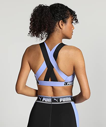 Image of Puma Women Polyester Lightly Padded Wirefree Sports Bra