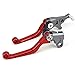 Produktbild Fast Pro Motorrad Billet Pivot Faltbarer Kupplungs-Bremshebel für Hon.da CRF250L CRF250M 12-15 Rot
