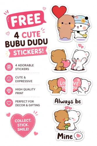 Image of Bubu Dudu Magnetic Couple Keychain for Boyfriend Girlfriend, Cute Bubu and Dudu Gift, Matching HugKeychain for Couples, Bubu and Dudu Keychain