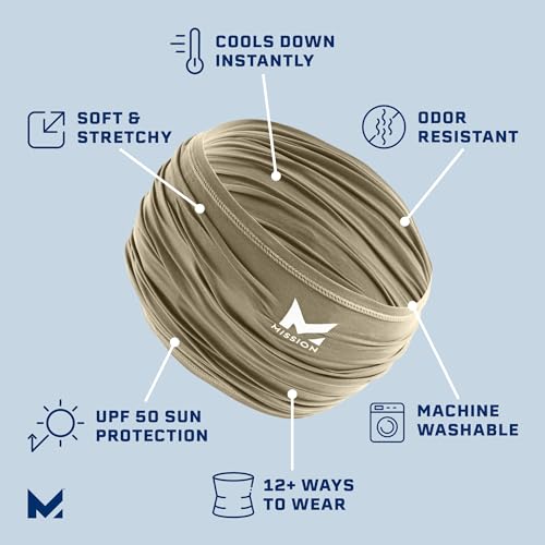 Mission 108009 Cooling 12-In-1 Neck Gaiter thumb #1