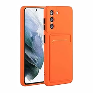 Molg Hoesje voor Samsung Galaxy S21 5G [Screen Protector] Ultradunne Zachte TPU Siliconen Shock Proof Bumperafdekking…