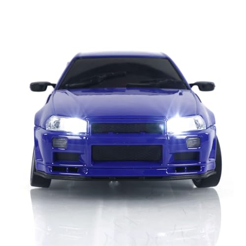 Image of US in Stock, 1 /18 LDRC RC Racing Car Drift Car LD1899 RWD High Speed Car Mini Car Radio Control Drift Vehicles Model Gyroscope Indoor Outdoor Hobby Model for Adult