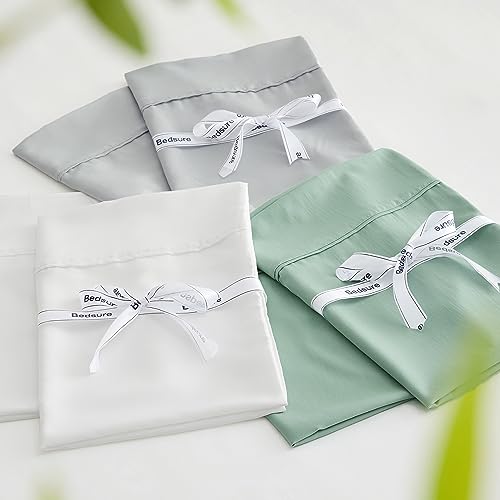 Bedsure US000016TQU Pillow Cases Queen Size Set Of 2 - Polyester & Rayon Derived From Bamboo Cooling Pillowcase thumb #6