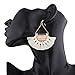 Youniker Womens Tassels Earrings Bohemian Tassel Drop Vintage Retro Tassel Dangle Boho Drop Earrings Eardrop Stud for Women (White)