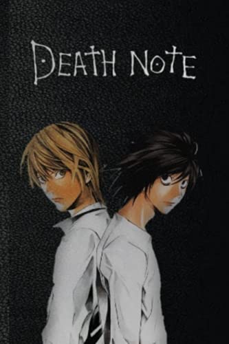 Death Note Notebook, A replica of the Death Note: 6x9 inches, 100 lined pages of Death Note replica