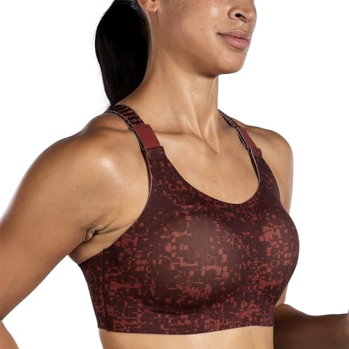 Image of Brooks Women's Racerback 2.0 Sports Bra for High Impact Running, Workouts & Sports with Maximum Support