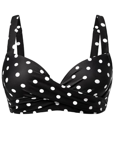 Image of Aqua Eve Women Underwire Bikini Top - Push Up Swimsuit Top Bra Padded Bathing Suit 2026 Twist Front Swimwear
