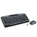 Produktbild Logitech MK330 Kabelloses Tastatur-Maus-Set, 2.4 GHz Verbindung via Unifying USB-Empfänger, 4 programmierbare G-Tasten, 12 bis 24-Monate Batterielaufzeit, PC/Laptop, Spanisches QWERTY-Layout - Schwarz
