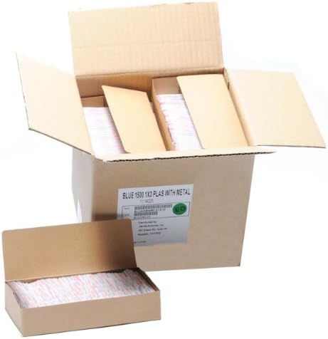 Detectable Plastic Bandage Strips Bulk 1X3 1500/bx