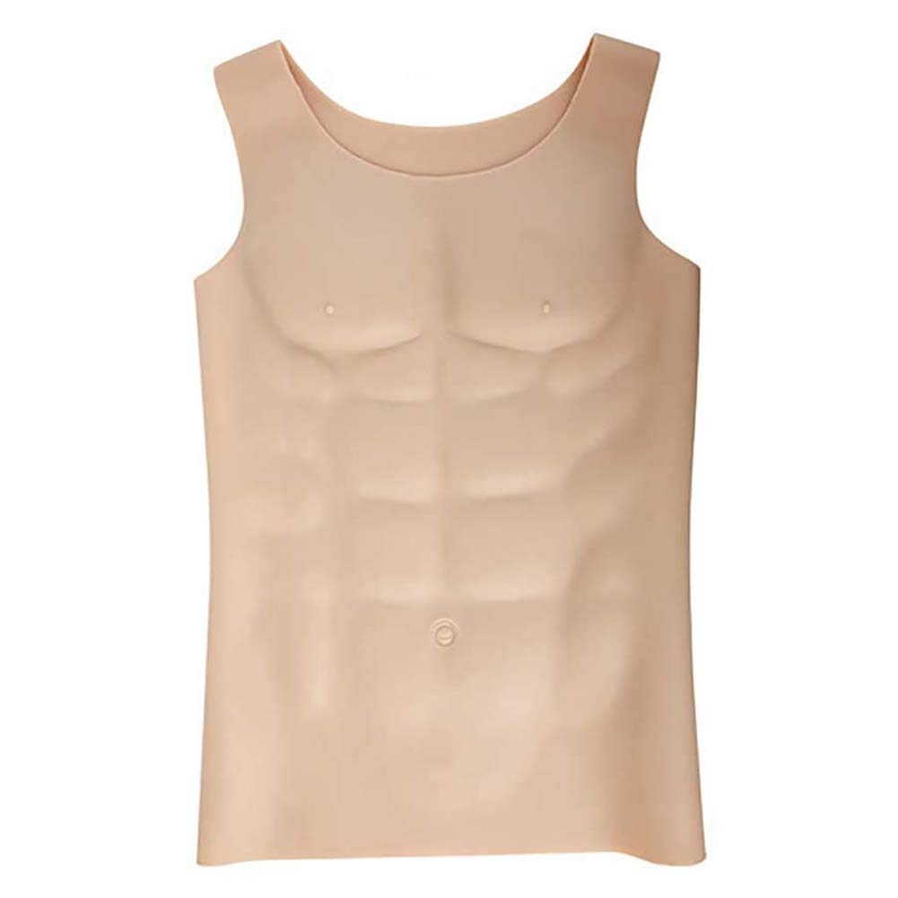 固体人形すべてのシリコーンシミュレーションは、男性 Amazon.co.jp: シリコーン筋肉マンフェイク6パックのVラインは