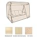Grand patio Outdoor Swing Cover, Weather-Resistant 3 Triple Seater Swing Cover, Waterproof Porch Swing Cover