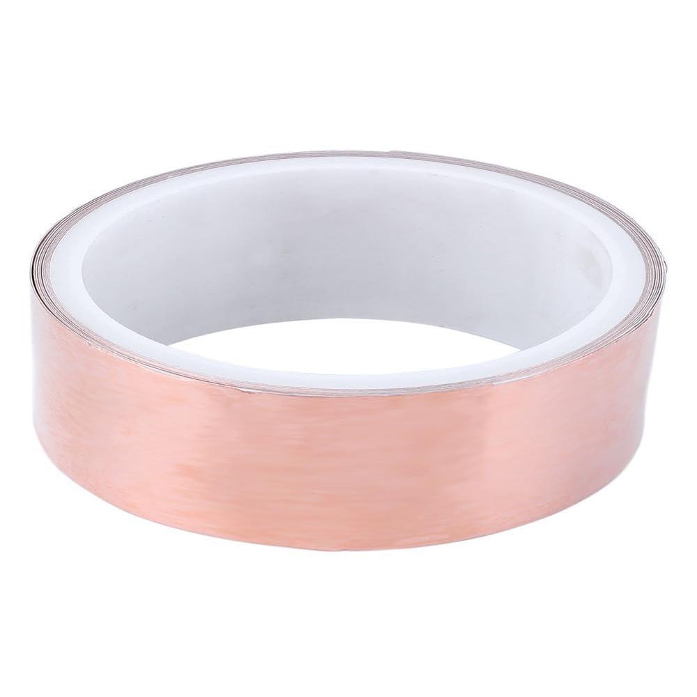 Copper Foil Tape Slug & Snail Repellent Roll EMI Shielding 2cm×4m for Crafts Stained Glass Electrical Repairs | Other Weed & Pest Control | Weed & Pest Control | Gardening Supplies |-image-24