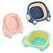 GOSFUN Faltbare Waschschüssel für Baby, Cartoon Baby waschbecken Tragbar aus Weichem Silikon, Multifunktionales Rundes Kinderwaschbecken für Reisen, Camping im Freien, Küche, Bad, 3 Stück
