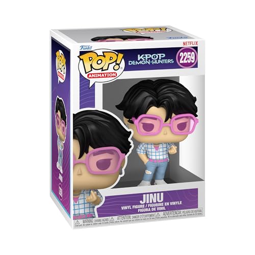 Funko Pop! Animation: Kpop! Demon Hunter - Jinu - 1/6 Odds for Rare Chase Variant - Collectable Vinyl Figure - Gift Idea - Official Merchandise - Toys for Kids & Adults - Model Figure for Collectors