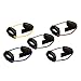 CanDo Tubing Exerciser with Ankle Cuffs Set, 5 Count