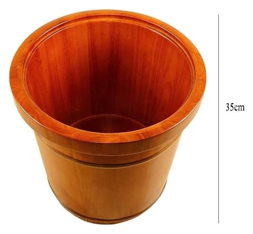 Bañera para pies de madera maciza, spa de pies miniatura 3