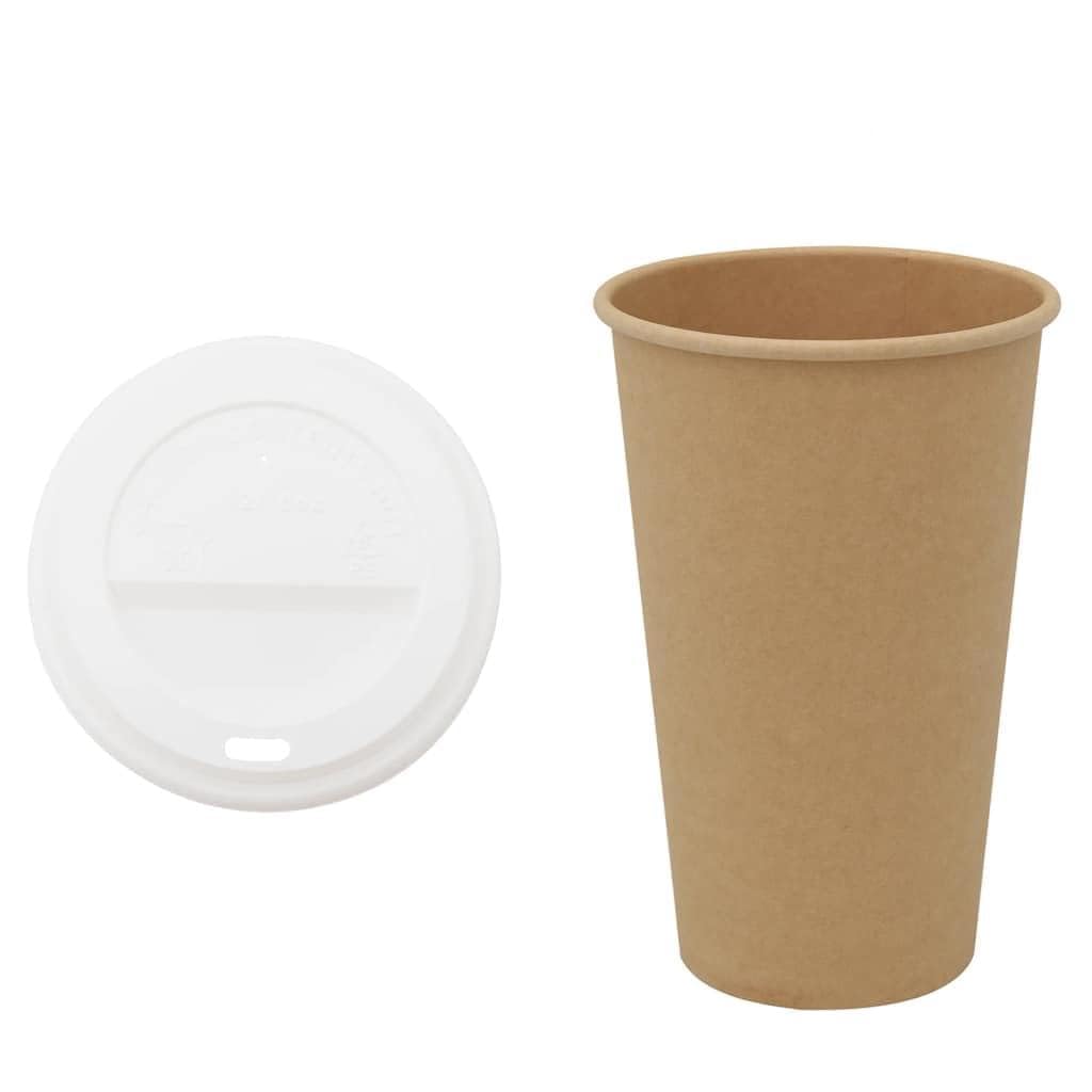 Tazze da caffè in Carta con Coperchi 1000 pz 16oz 400 ml,Bicchieri USA e Getta,Tazze da caffè in Carta-3325222