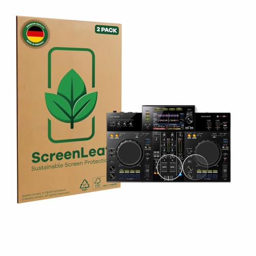 ScreenLeaf (2 Pack Screen Protector Compatible with Pioneer XDJ -RR (Jog) [Sustainable Screen Protection, Clear, Anti-Scratch]