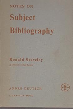 Notes on Subject Bibliography