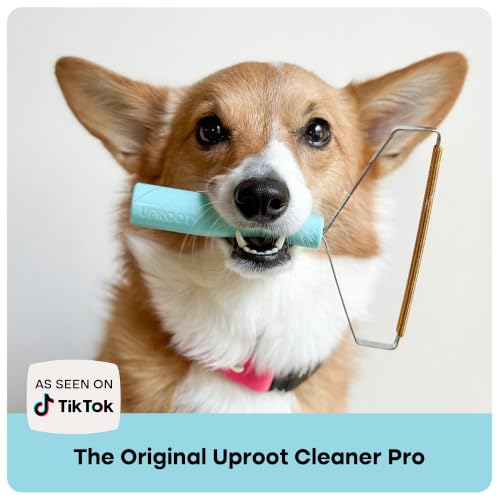 Image of Uproot Clean Pro Pet Hair Removal Tool: Multi-Fabric Edge,Carpet Rake,2pk