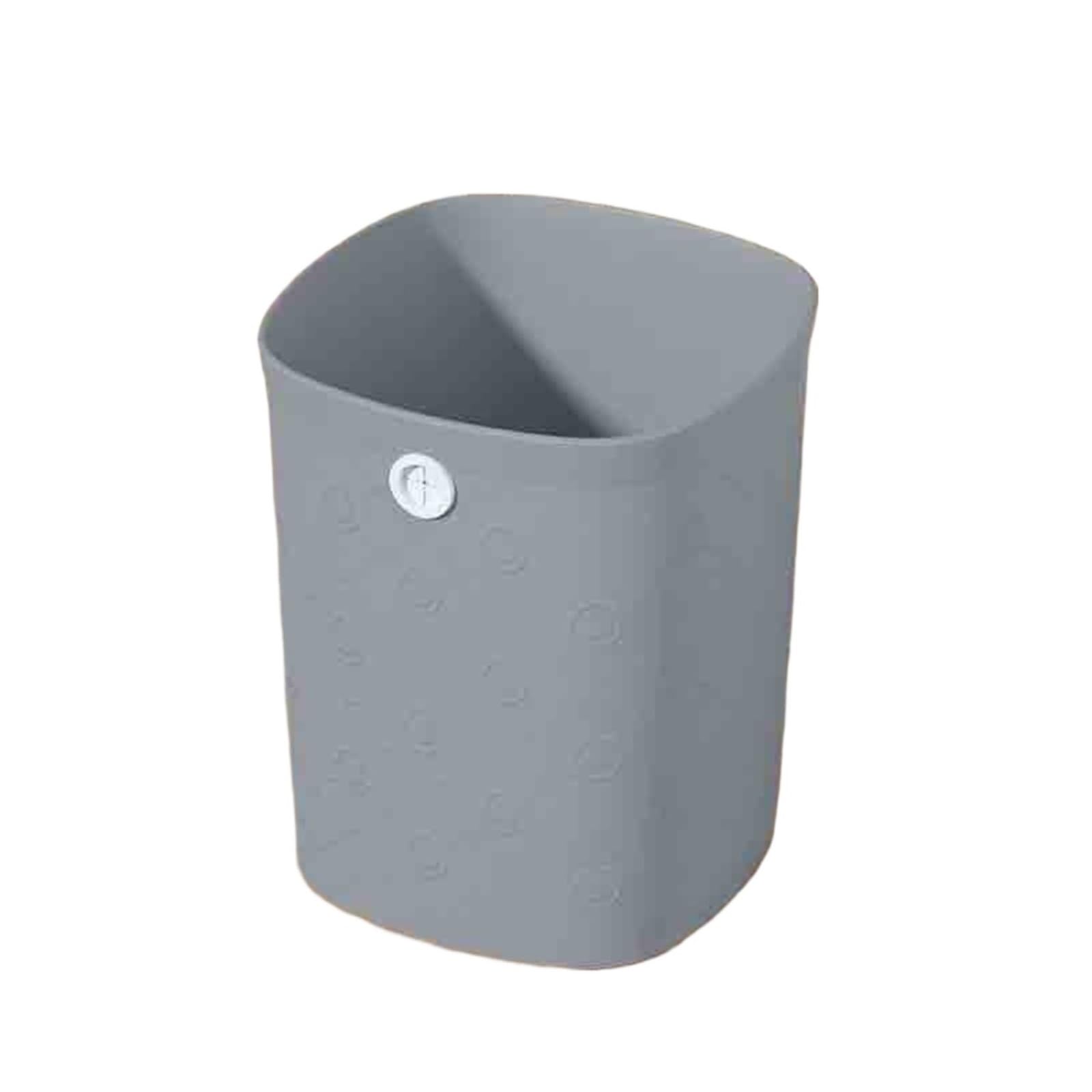 Waste Bins Garbage Bin Large Kitchen Bathroom Dedicated Bedroom Living Room Dormitory Office(Blue)