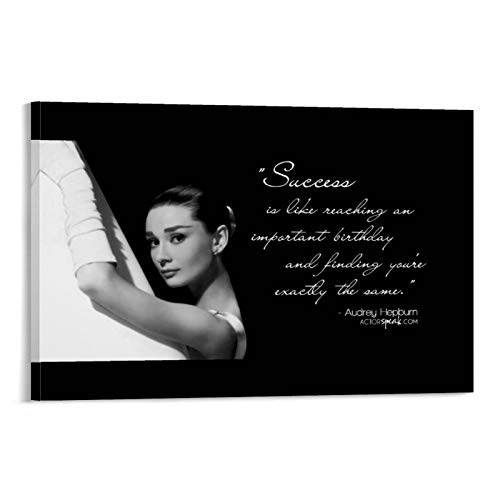 Cuadro de arte con diseño de dragón de Audrey Hepburn y la bailarina para decorar la pared en casa, 60 x 90 cm
