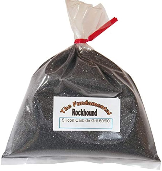 Rock Tumbling Grit Coarse 2 lb 60/90 Silicon Carbide Fundamental Rockhound