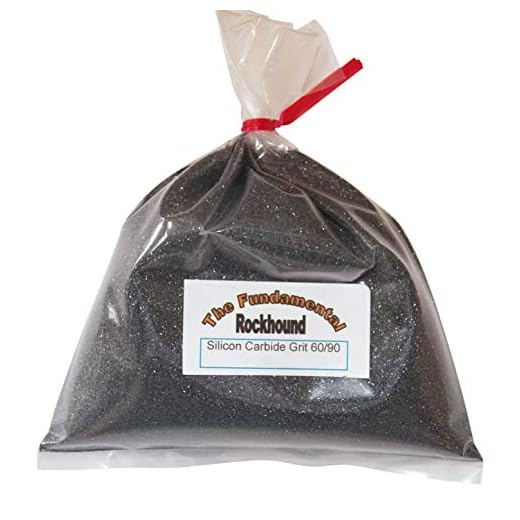 Do pressure washer sand blasters work Coarse GRIT Silicon Carbide for Rock Tumbling