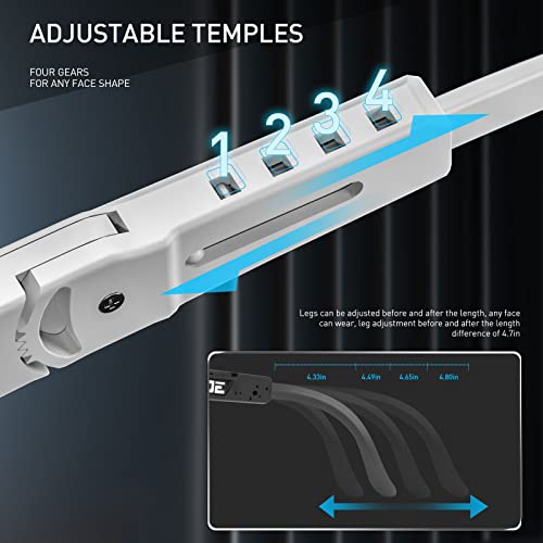 Kapvoe Polarized Sports Sunglasses, Uv400 Protection Cycling Glasses With Adjustable Frame Bicycle Eyewear, Suitable For Men And Women For Baseball Running Cycling Golf 06 #TOP4