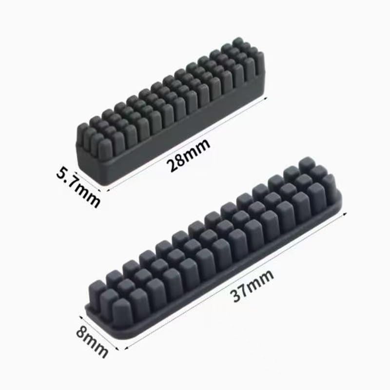 8Pcs Bambu lab A1 Mini Heatbed Nozzle Brush Replacement Kit, 3D Printer Accessories Heatbed Nozzle Wiper Cleaning Tool,Compatible with Bambu Lab A1 Mini, Not Compatible with A1 image 4