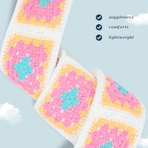 Image of chushui Knit Purse Strap,Replacement Crossbody Wide Adjustable Shoulder Strap for Bag Handbag