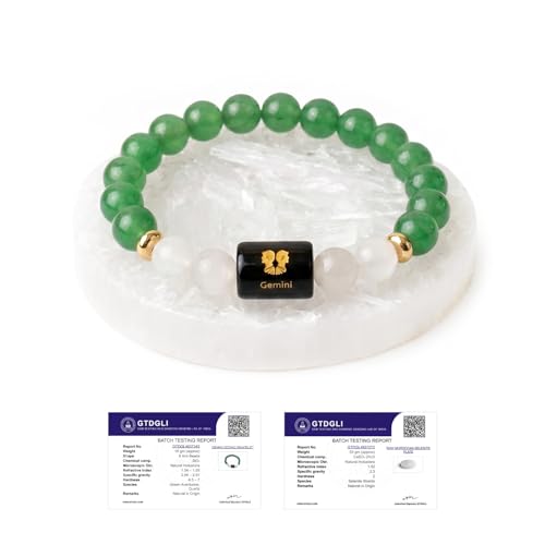 Image of Astrotalk Zodiac Bracelet with Raw Selenite Plate | Healing Crystals for Protection & Emotional Balance | Citrine & Tiger Eye | Bracelet for Man & Woman | Gift for Man & Woman