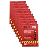 DERMAPURGE® pak-ex 15 ml Sachet Einmalanwendung | Set 10 Stk. | Hautreinigungsmittel speziell gegen...