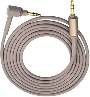 交換用WH-1000XM5ヘッドホンオーディオケーブル Sony WH-1000XM5/ XM4/ XM3/ XM2、MDR-1AM2、MDR-10R、MDR-ZX770BN、MDR-1AM2、MDR-1000X、MDR-XB950BT、MDR-10R、MDR-100ABNヘッドフォン( 5フィート)。