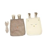ibasenice 2個 サムギグバッグ ストレージバッグ 耐摩耗カリンバポーチ 布製カリンバ容器 耐摩耗カリンバホルダー ポータブルカリンバホルダー 布カリンババッグ