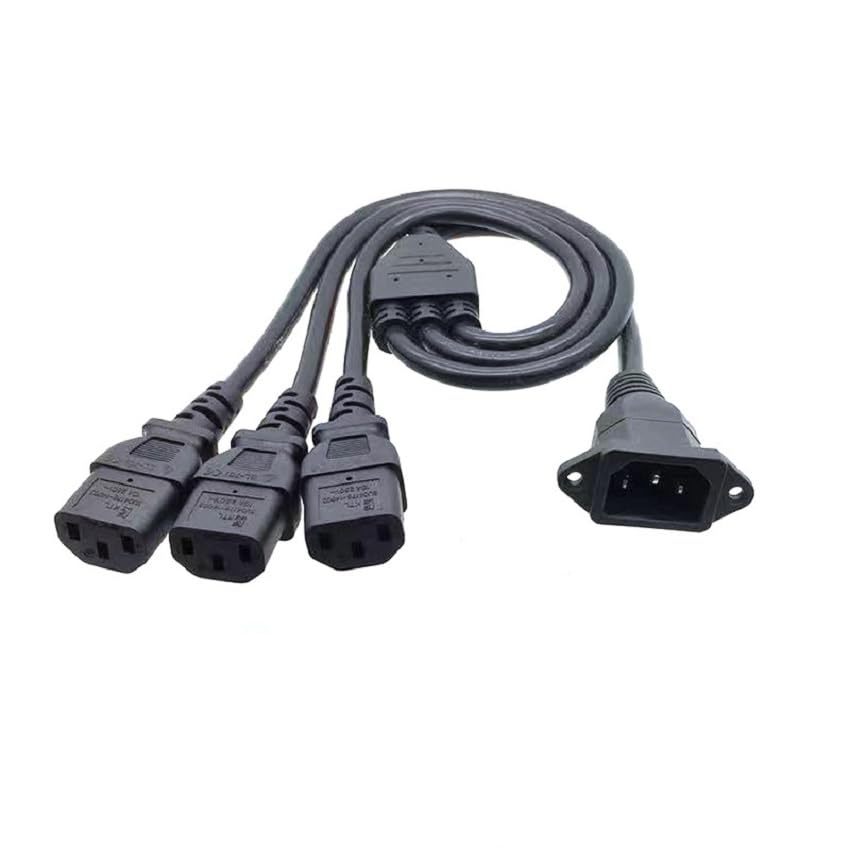 Amazon.com: YCYUYUFUNS IEC Splitter C14 to 3 x C13 Kettle Lead