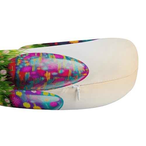Almohada de espuma viscoelástica 30 cm x 25 cm cervical miniatura 4