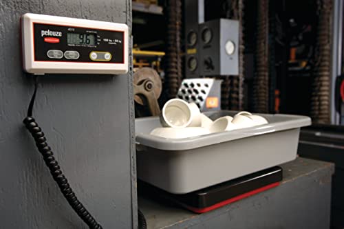 Rubbermaid Commercial Products Digital Receiving Scale, 150-Pound Capacity, Heavy-Duty Non-Skid Shipping And Postal Scale, Food Scale For Kitchen/Restaurant #TOP6